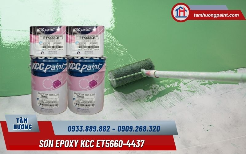 Thi công sơn epoxy KCC ET5660-4437