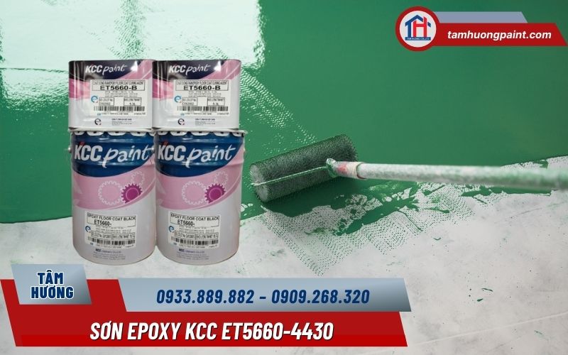 Thi công sơn epoxy KCC ET5660-4430