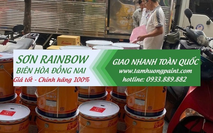 TÂM HƯƠNG PAINT là đại lý sơn Rainbow BIÊN HÒA ĐỒNG NAI