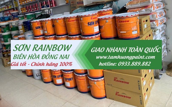 Sơn Rainbow biên hòa đồng nai các loại bán chạy nhất hiện nay