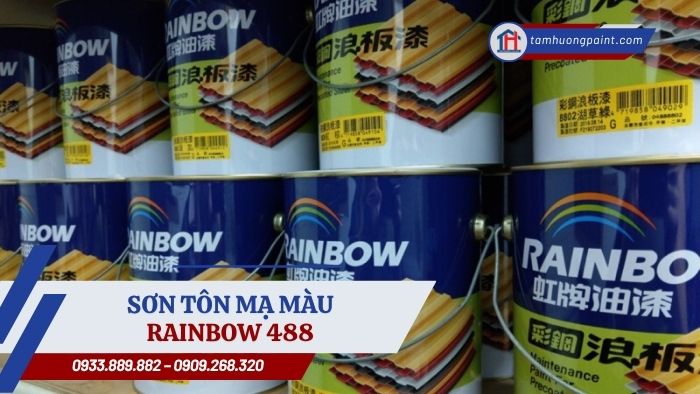 Thông tin sơn Rainbow 488 - maintenance paint for precoated steel