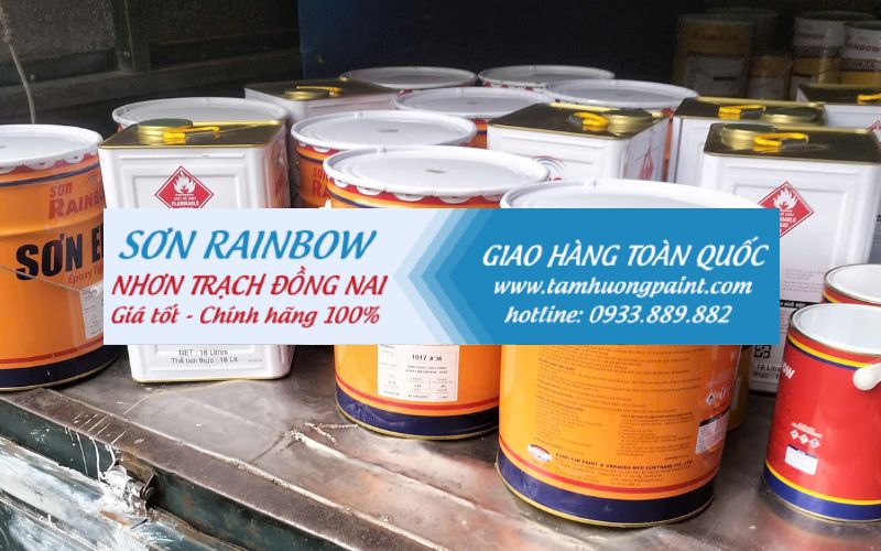 Các sản phẩm sơn Rainbow nào được ưa chuộng