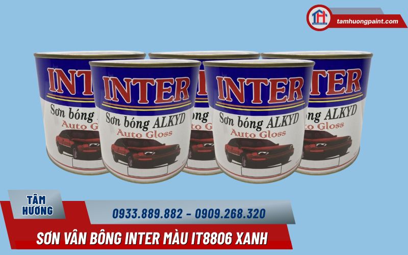 Thông số kỹ thuật Sơn Vân Bông Inter IT8806 Xanh