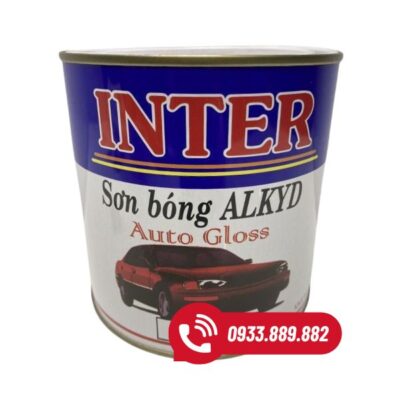 Sản phẩm Sơn Vân Bông Inter Màu IT8810 Xám Đen