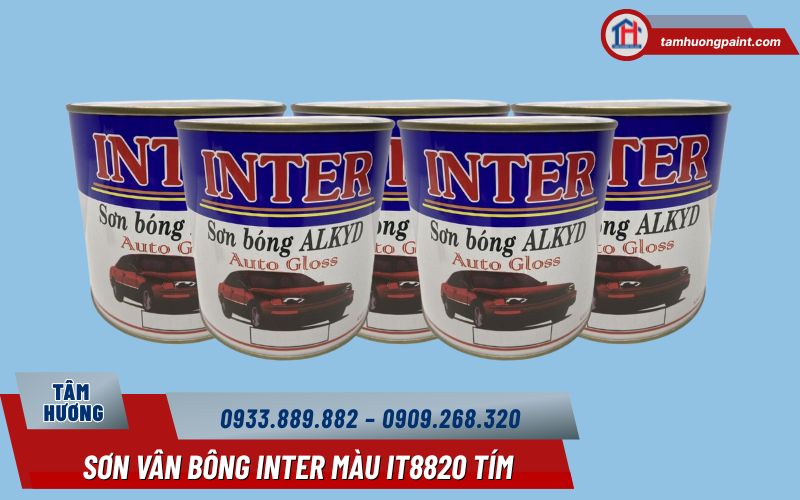 Thông số kỹ thuật Sơn Vân Bông Inter IT8820 Tím