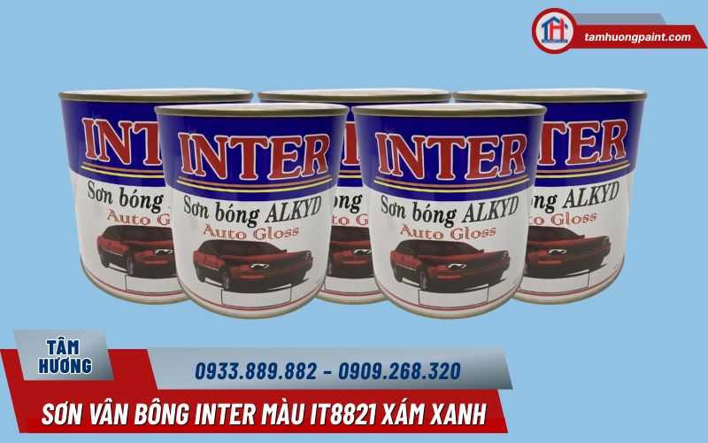 Thông số kỹ thuật Sơn Vân Bông Inter IT8821 Xám Xanh