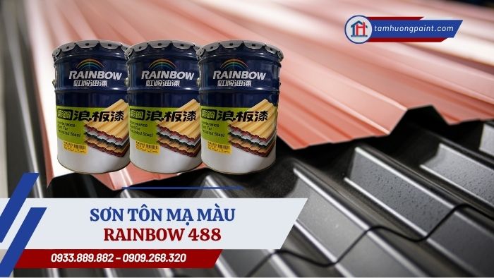 Ứng dụng sơn Rainbow 488