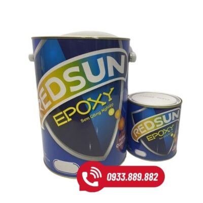 Sơn Epoxy Redsun Màu C232 Đỏ