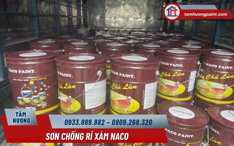 Thông số kỹ thuật cơ bản của sơn chống rỉ xám NACO