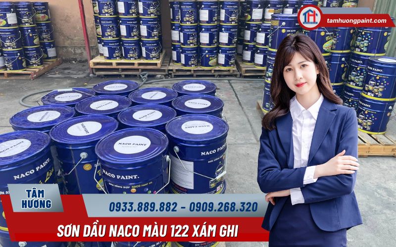 Giá Sơn Dầu Naco Màu 122 bao nhiêu?
