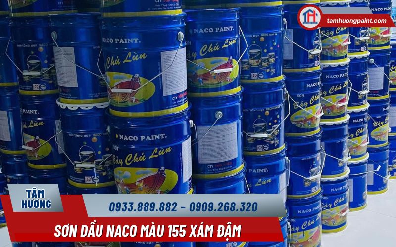 Giá Sơn Dầu Naco Màu 155 bao nhiêu?