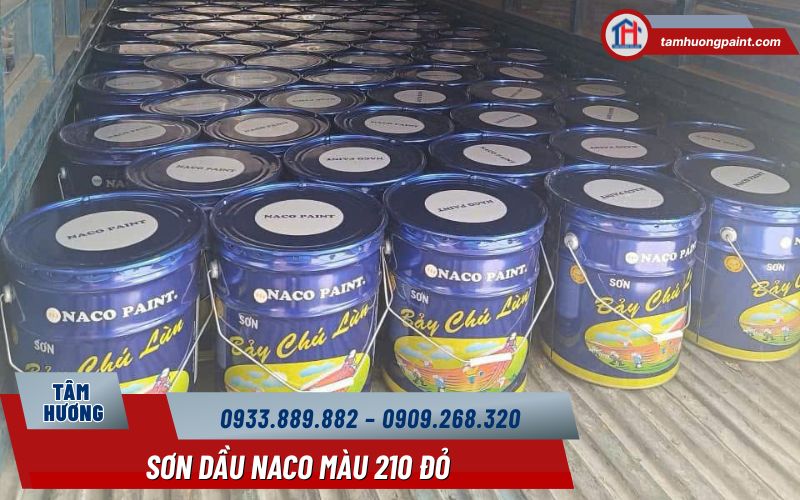 Mua Sơn Alkyd Naco màu 210 đỏ ở đâu?