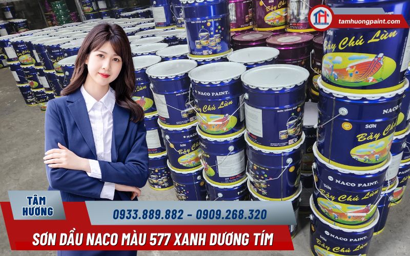Mua sơn dầu naco 577 ở đâu để yên tâm về màu sắc?
