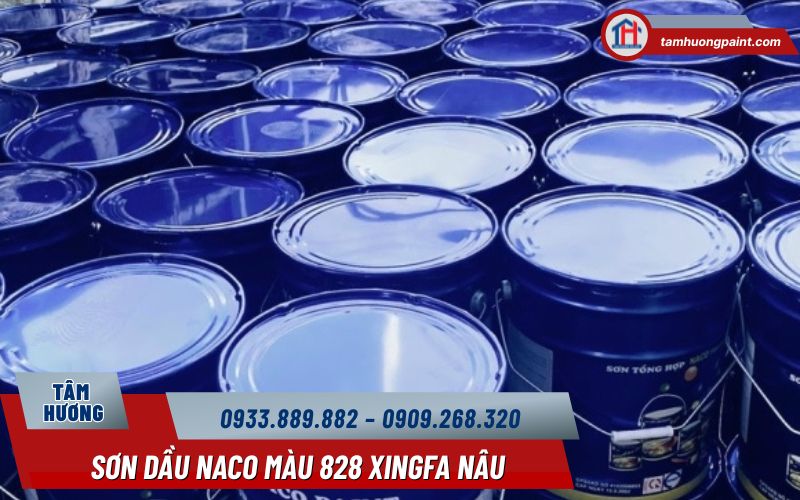 Sơn dầu naco 828 và các ứng dụng thực tế phổ biến
