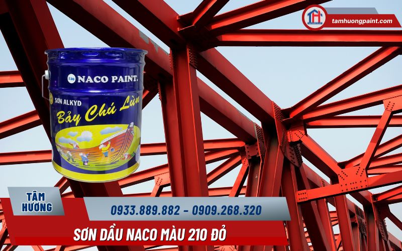 Hướng dẫn thi công Sơn Dầu Naco Màu 210 đúng kỹ thuật