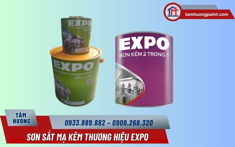 Sơn sắt mạ kẽm tốt Expo