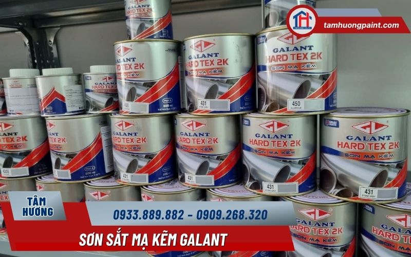 Sơn sắt mạ kẽm tốt Galant 