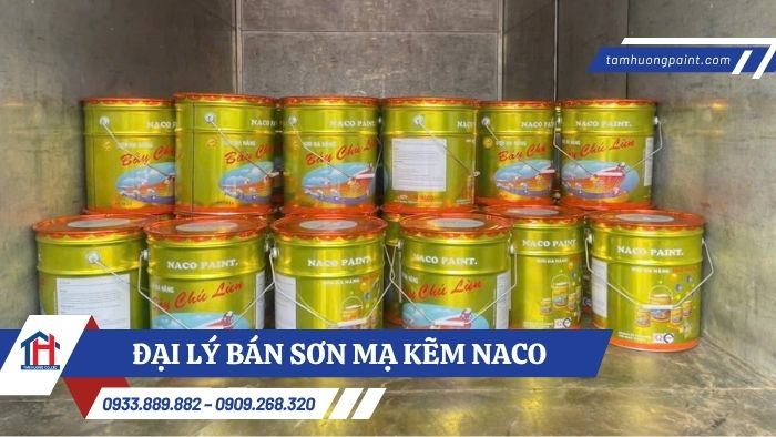 Thông tin Đại lý bán sơn sắt mạ kẽm Naco Bảy Chú Lùn 