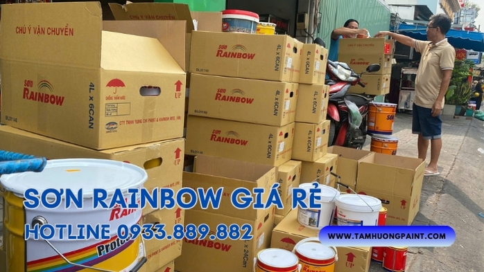 đại lý bán sơn chống rỉ epoxy rainbow tamhuong