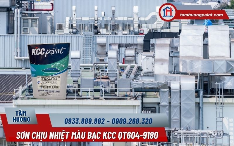 Ứng dụng của Sơn Chịu Nhiệt Màu Bạc 400 Độ KCC