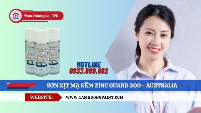 Mua Sơn Xịt Zinc Guard 300 Chính Hãng - Giá Rẻ