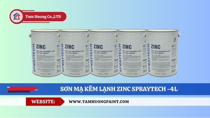 Giới thiệu về Sơn Zinc Spraytech 4 Lít