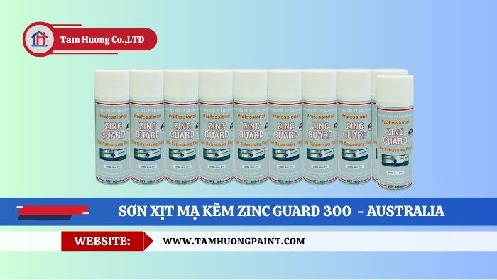 Sử Dụng Sơn Xịt Zinc Guard 300
