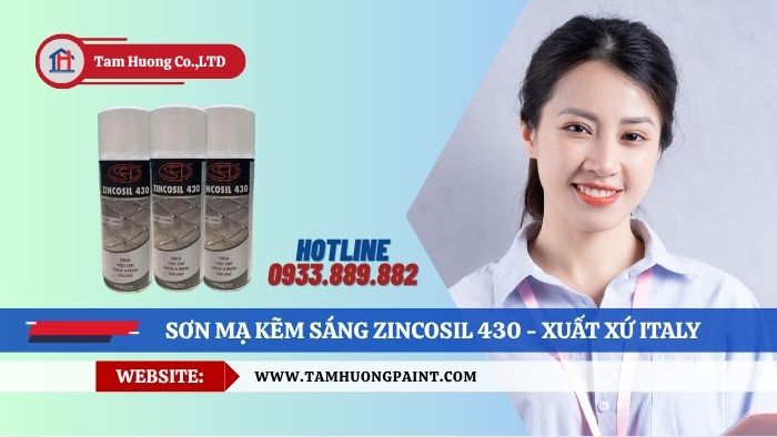 Mua Sơn Mạ Kẽm Zincosil 430 Chính Hãng 