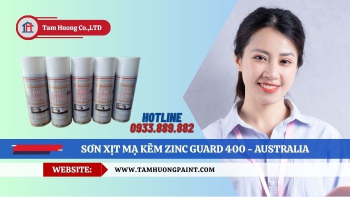 Mua Sơn Xịt Zinc Guard 400 Chính Hãng - Giá Rẻ