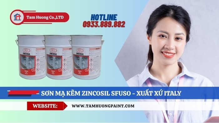 Mua Sơn Mạ Kẽm Zincosil Sfuso Chính Hãng 