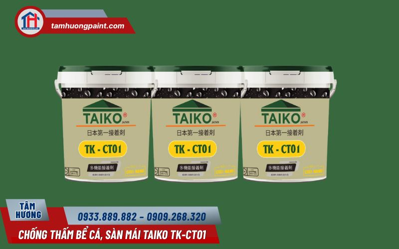 Chống Thấm Sàn Mái Mới, Hồ Cá Taiko TK-CT01