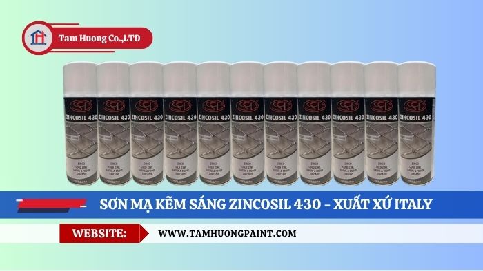 Hướng Dẫn Sử Dụng Sơn Mạ Kẽm Zincosil 430