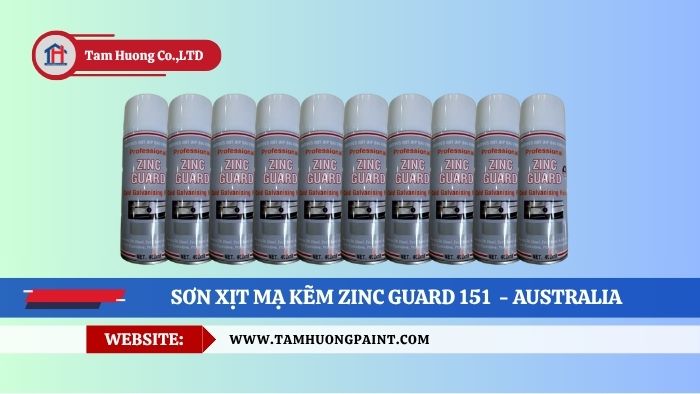 Thông số kỹ thuật Sơn Xịt Zinc Guard 151