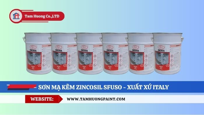 Ứng Dụng Của Sơn Mạ Kẽm Zincosil Sfuso