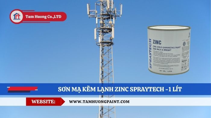 Ưu điểm Sơn Mạ Kẽm Lạnh Zinc Spraytech 1 Lít