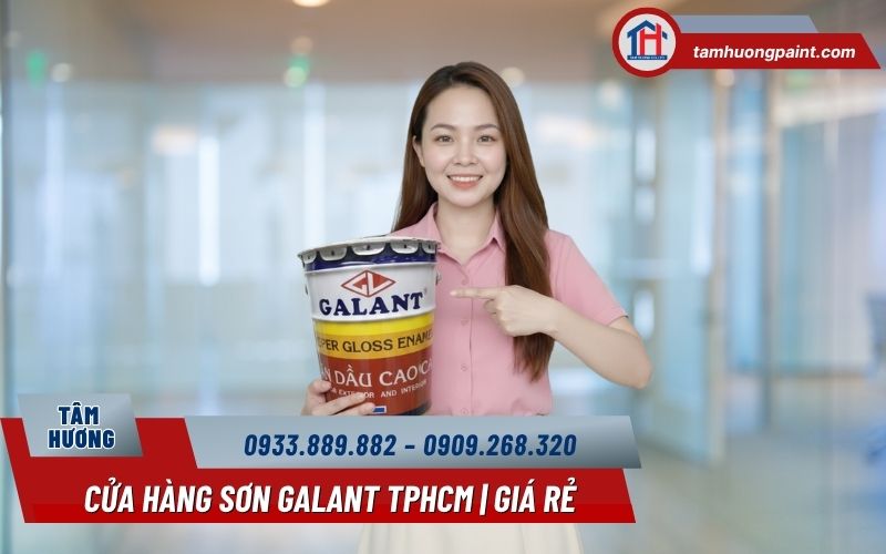Tâm Hương Paint - Đại lý phân phối sơn Galant chính hãng