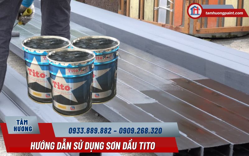 Hướng dẫn thi công Sơn dầu Tito