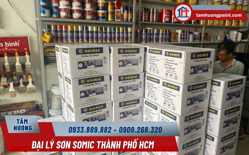 Sơn Somic – Giải pháp hoàn hảo cho mọi nhu cầu sơn phủ