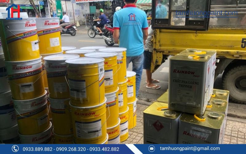 Ưu điểm vượt trội của sơn Rainbow
