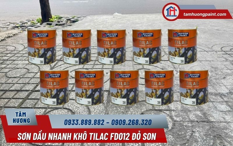 Sơn dầu Tilac FD012 đỏ son là gì?