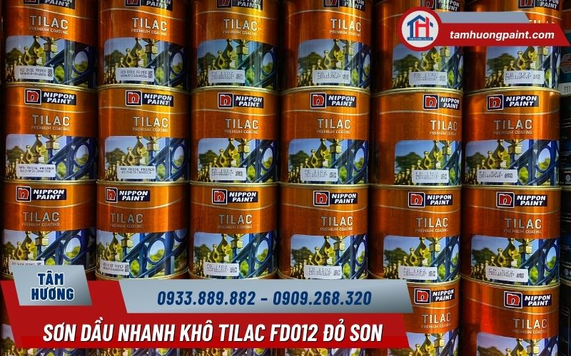 Ứng dụng thực tế của sơn dầu nhanh khô Tilac FD012
