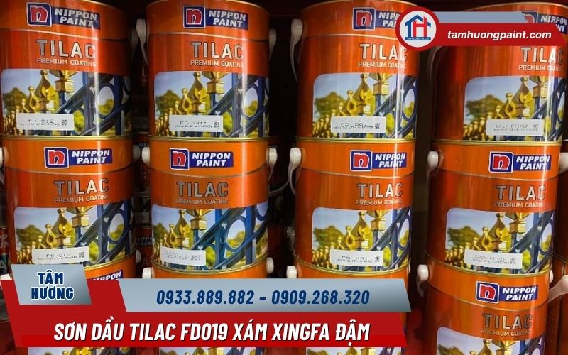 Sơn dầu Tilac FD019 xám Xingfa đậm là gì?