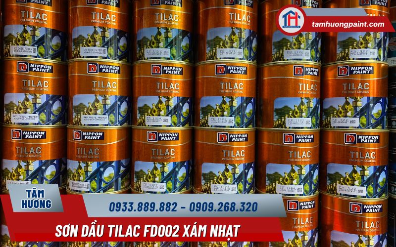 Sơn dầu nhanh khô Tilac FD002 – Tối ưu cho tiến độ và chất lượng