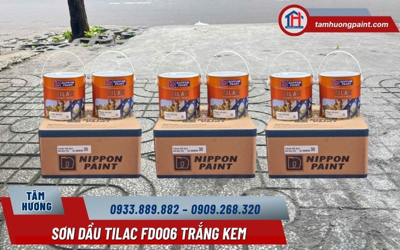 Sơn dầu Tilac FD006 – Khi Trắng Kem không chỉ để “làm sáng”