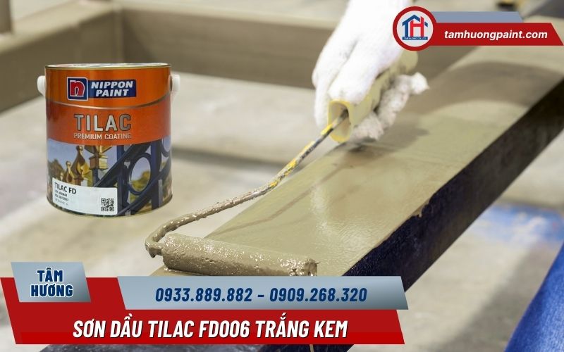 Hướng dẫn thi công sơn Tilac FD006 nhanh khô