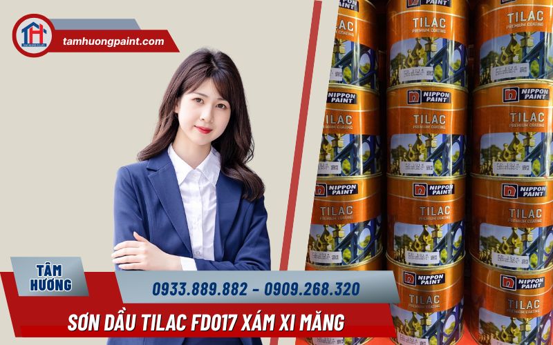 Giá sơn dầu Tilac FD017 Xám Xi Măng có hợp lý không?