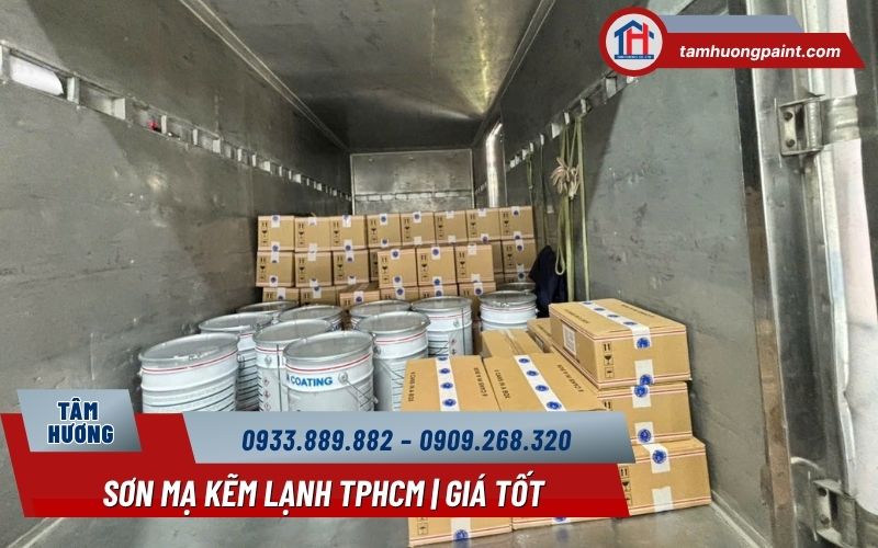 Ưu điểm của sơn mạ kẽm lạnh