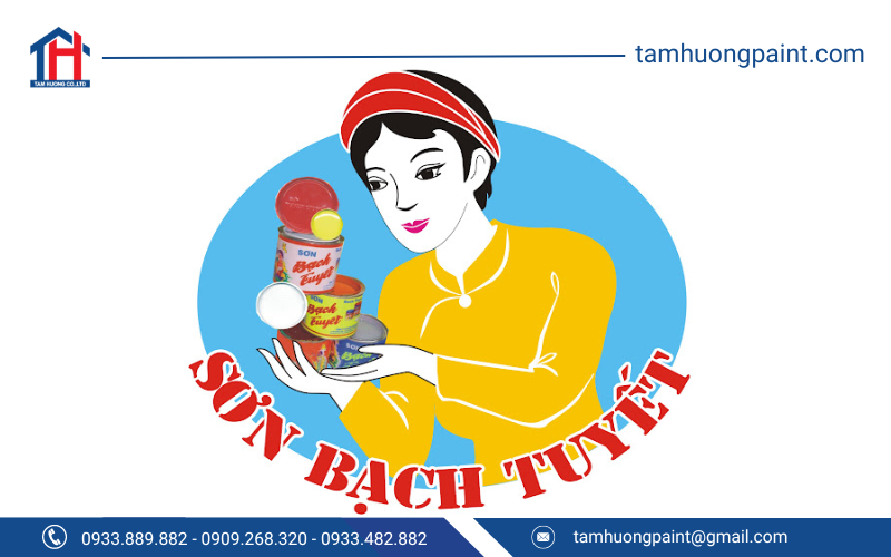Bạch Tuyết là thương hiệu sơn uy tín hàng chục năm tại thi trường Việt Nam