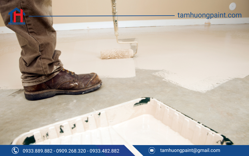 Các bước thi công hiệu quả sơn sàn Epoxy KCC