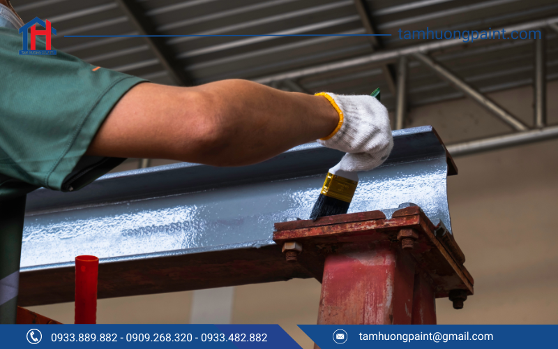 Các bước thi công sơn chịu nhiệt Jotun chuyên nghiệp